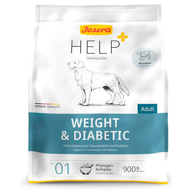 Hulp Zak Hondenvoer Overgewicht & Diabetes 5 Eenheden de Josera – photo produit