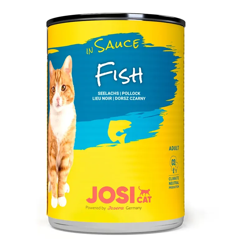 Josicat Fish In Sauce-415g Natvoer Voor Honden by Josera – product photo