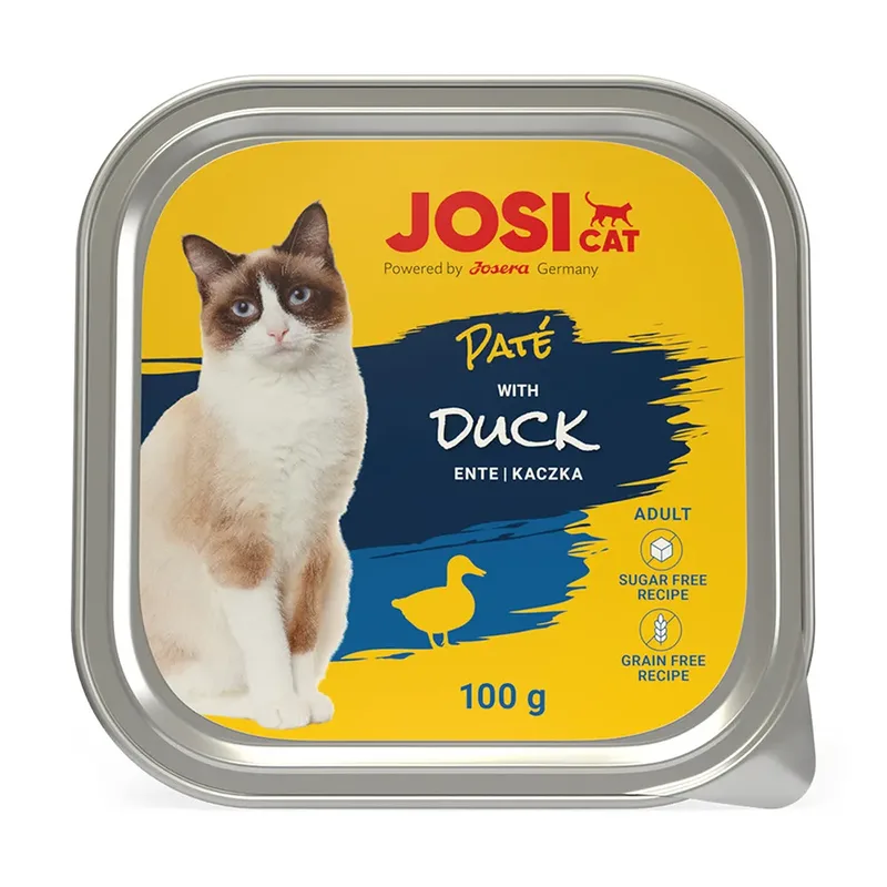 Josicat Paté Con Pato-100g Nassfutter Für Katzen von Josera – Produktfoto