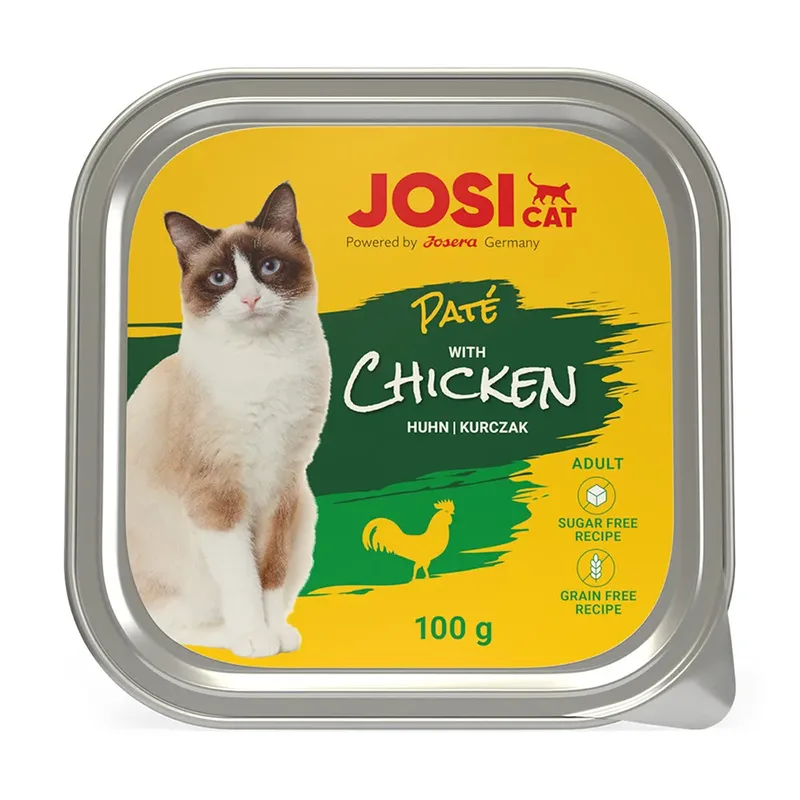 Josicat Paté Con Pollo-100g Natvoer Voor Katten by Josera – product photo