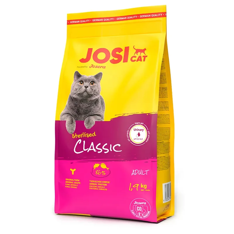 Josicat Sterilised Classic-1.9kg Kattenvoer von Josera – Produktfoto