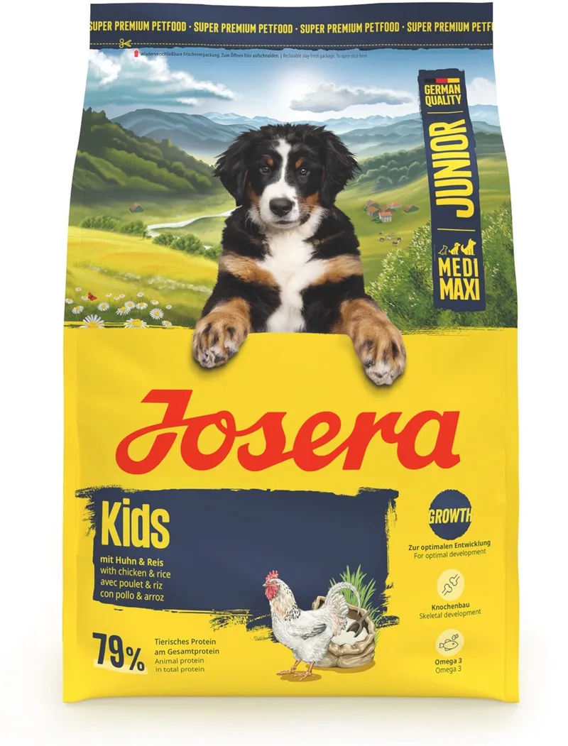 junior kids - hondenvoer - medium maxi - 3 kg de Josera – photo produit 1 sur 3