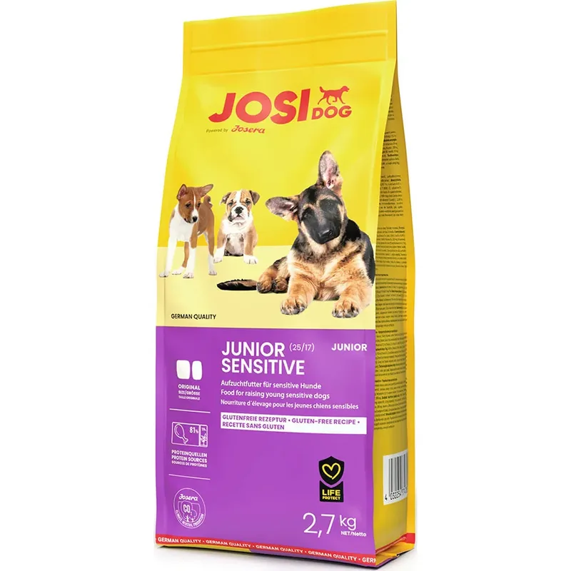 Junior Sensitive Hondenvoer 2.7kg by Josera – product photo