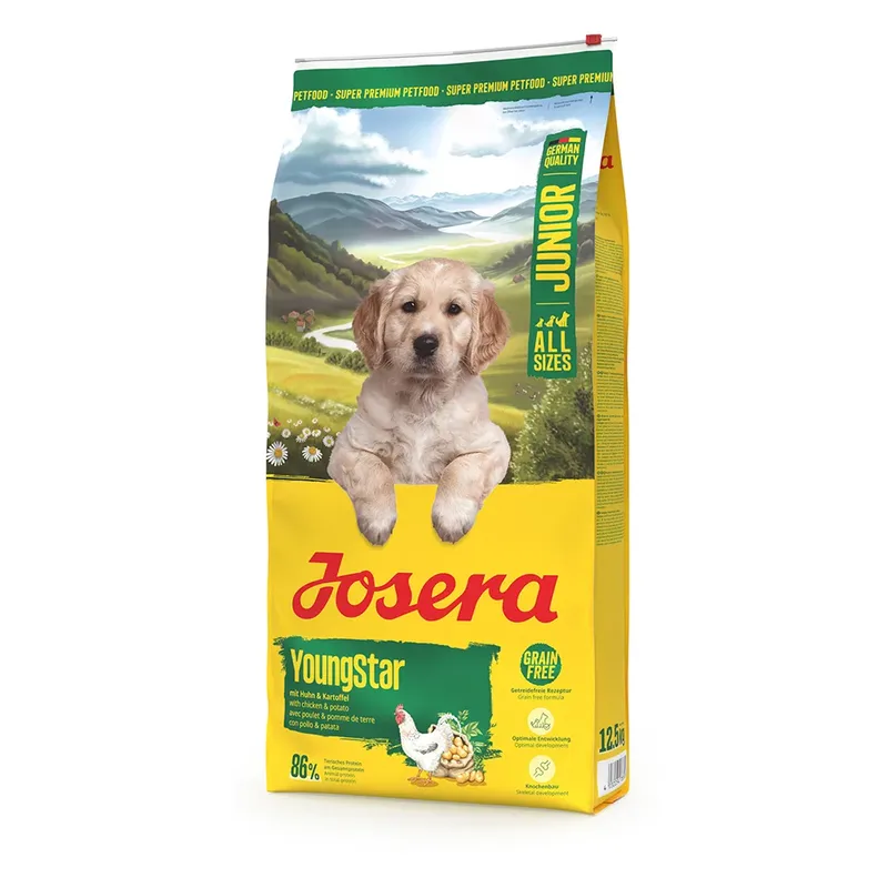 junior youngstar - hondenvoer - all sizes - 12,5 kg von Josera – Produktfoto 2 von 4