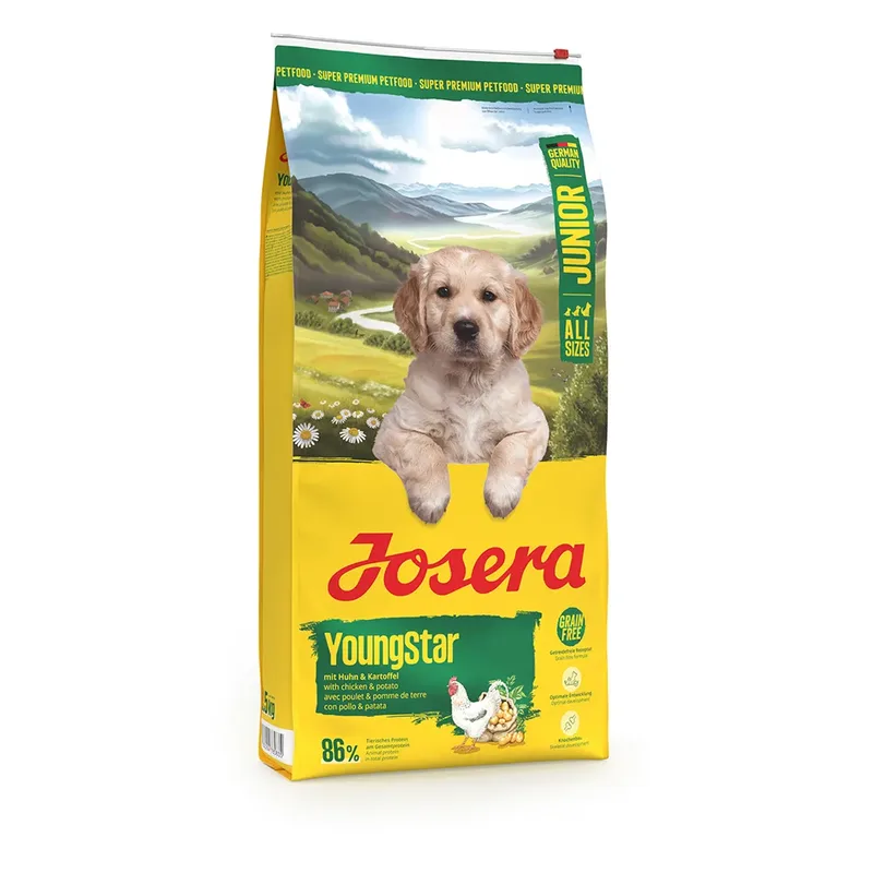 junior youngstar - hondenvoer - all sizes - 12,5 kg von Josera – Produktfoto 3 von 4