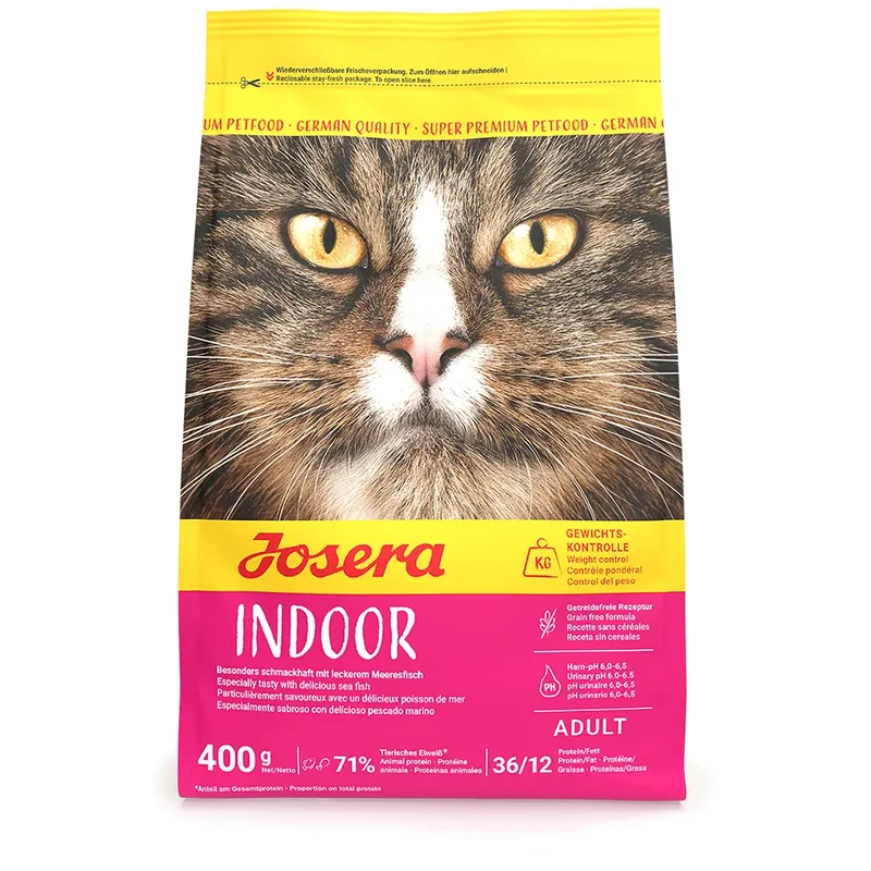 Katzennahrung Für Wohnungskatzen von Josera – Produktfoto