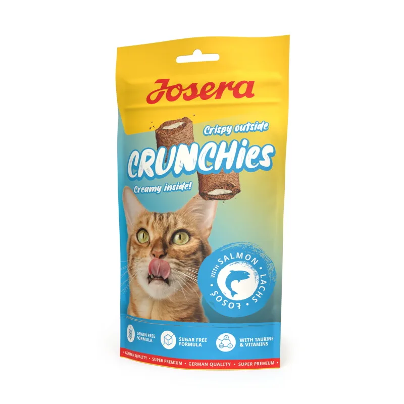 Katzensnack Crunchies mit Lachs 6 x 60 g van Josera in Regular – productfoto