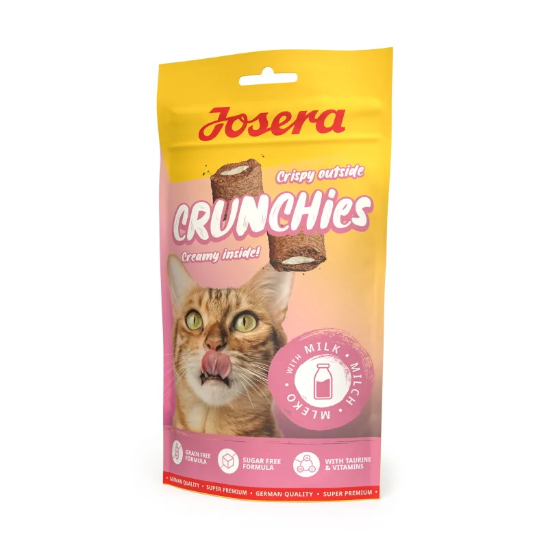 Katzensnack Crunchies mit Milch 6 x 60 g de Josera en Regular – photo produit