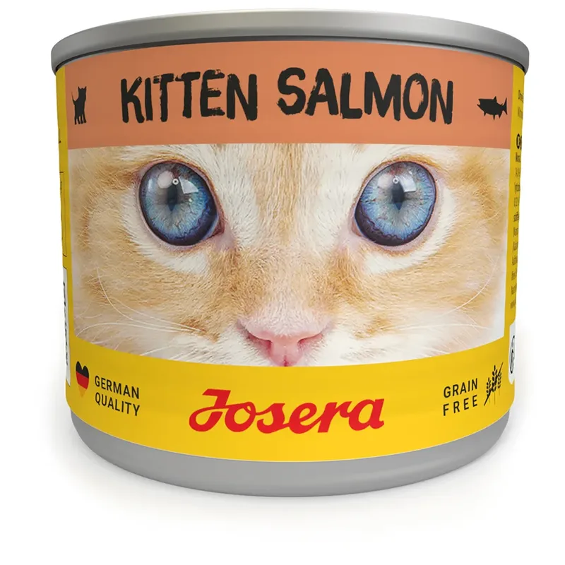 Kitten Salmon Tin 200g Natvoer Voor Katten by Josera – product photo