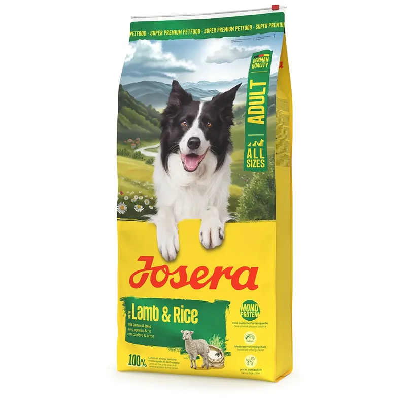 Lam / Rijst - all sizes adult - hondenvoer - 12,5 kg von Josera – Produktfoto 2 von 6