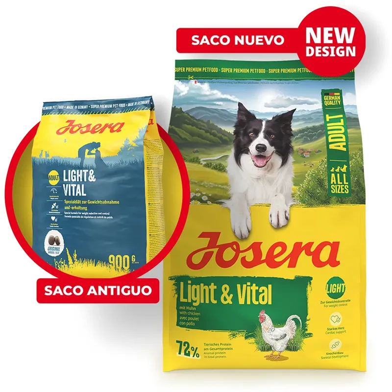 Light & Vital 900g Hondenvoer de Josera – photo produit 1 sur 6
