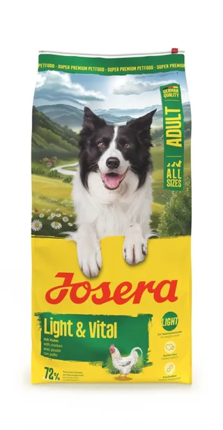 light & vital - hondenvoer - all sizes adult - 12,5 kg fra Josera – produktbillede 2 af 4