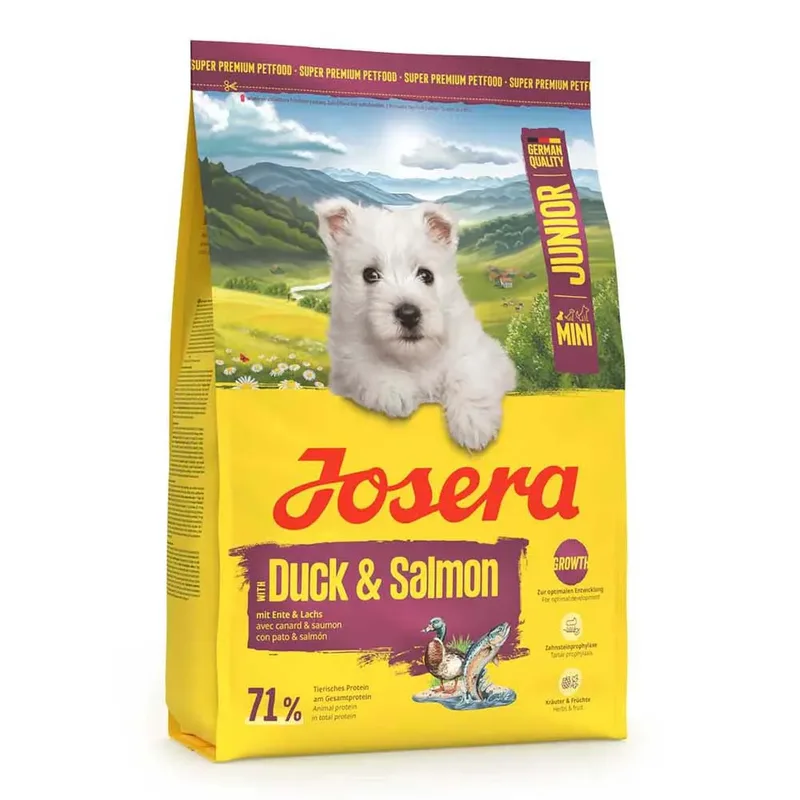 Mini Junior Duck & Salmon-900g Puppyvoer by Josera – product photo 5 of 6