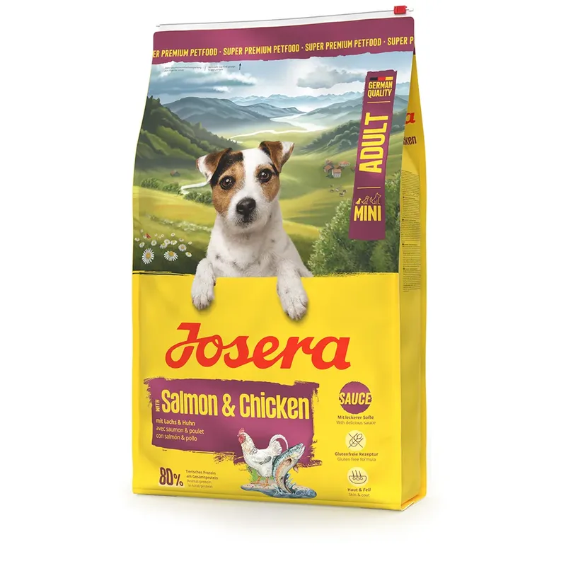 Nourriture Pour Chiens Au Saumon Et à La Dinde Mini Salmon & Chicken 900g de Josera – photo produit 2 sur 6