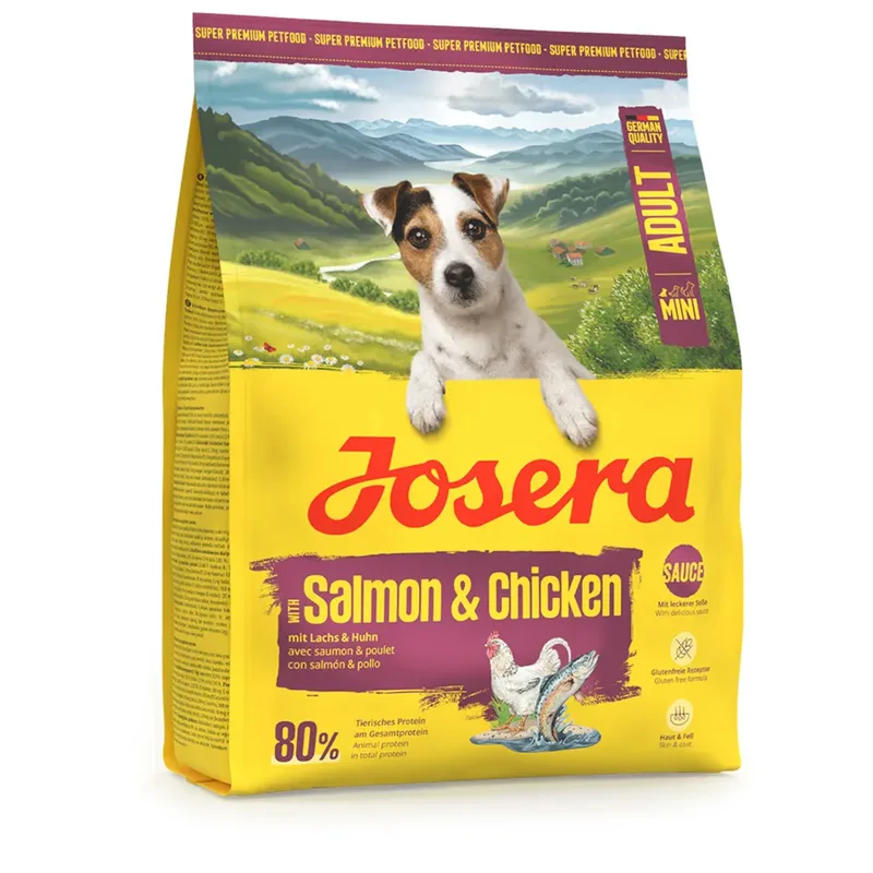 Nourriture Pour Chiens Au Saumon Et à La Dinde Mini Salmon & Chicken 900g de Josera – photo produit 6 sur 6
