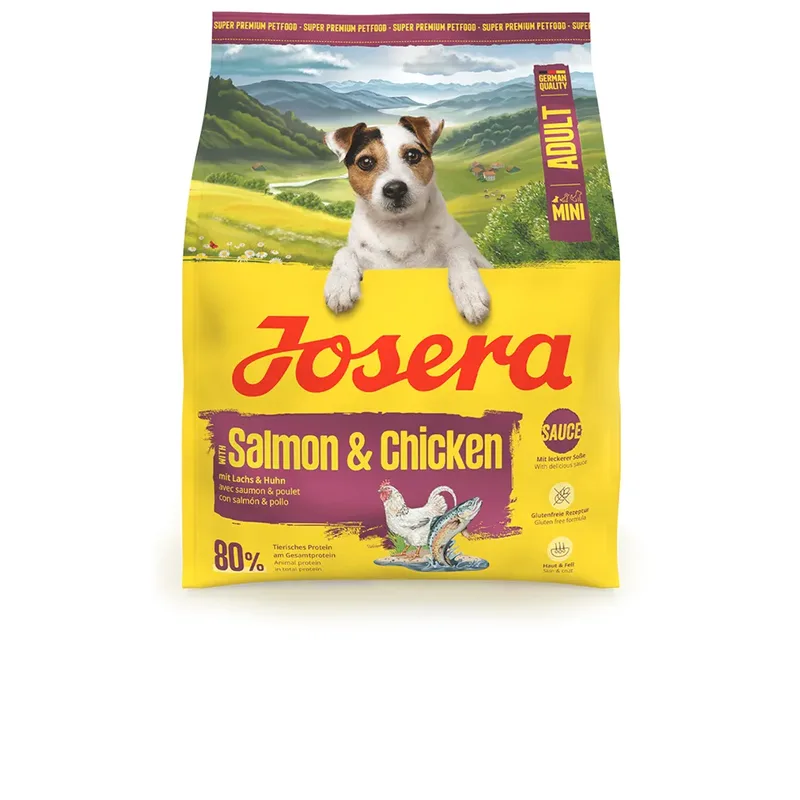 Nourriture Pour Chiens Au Saumon Et à La Dinde Mini Salmon & Chicken 900g de Josera – photo produit 4 sur 6