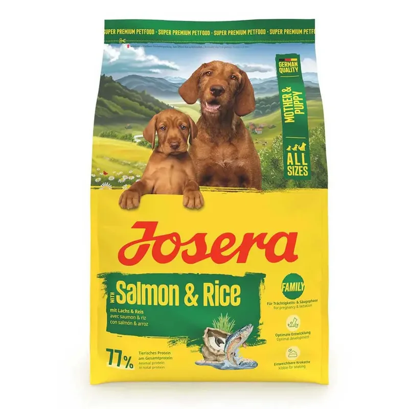 Mother&puppy Salmon & Rice-3kg Puppyvoer von Josera – Produktfoto 1 von 6