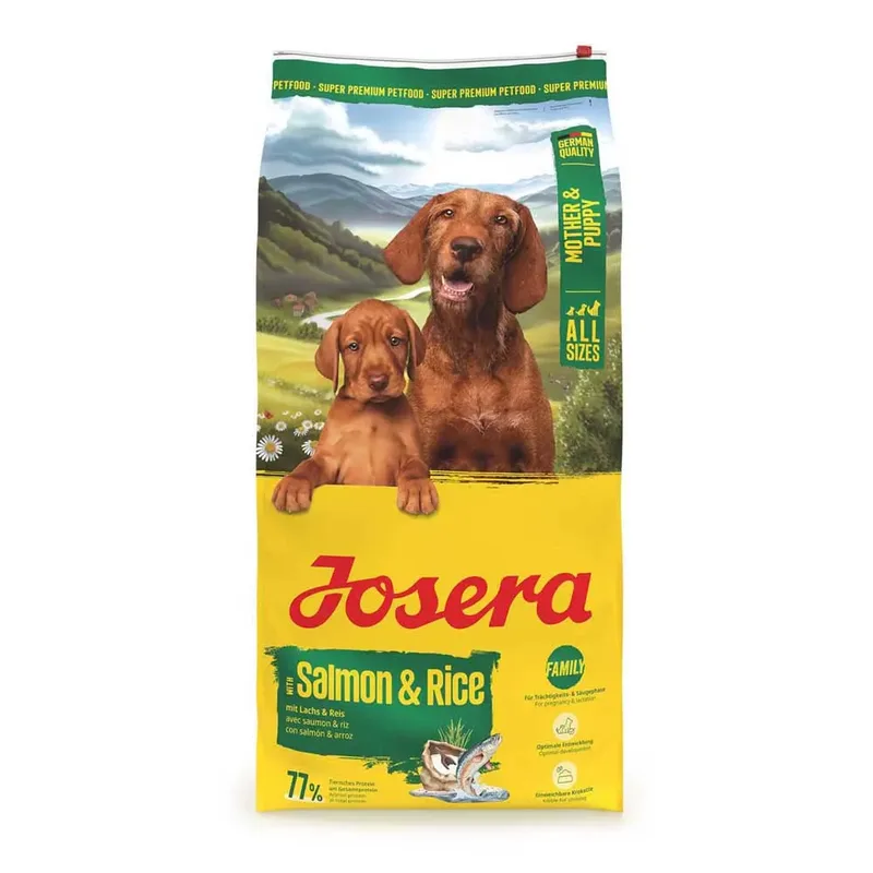 Mother&puppy Salmon & Rice-3kg Puppyvoer von Josera – Produktfoto 5 von 6