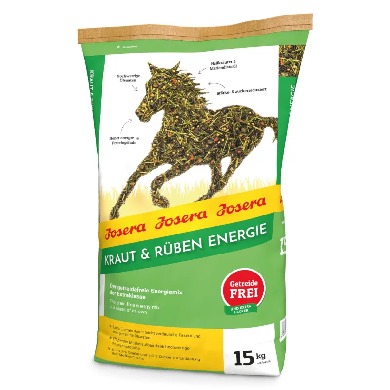 Pferdefutter Kraut & Rüben Energie 15 kg van Josera in Regular – productfoto