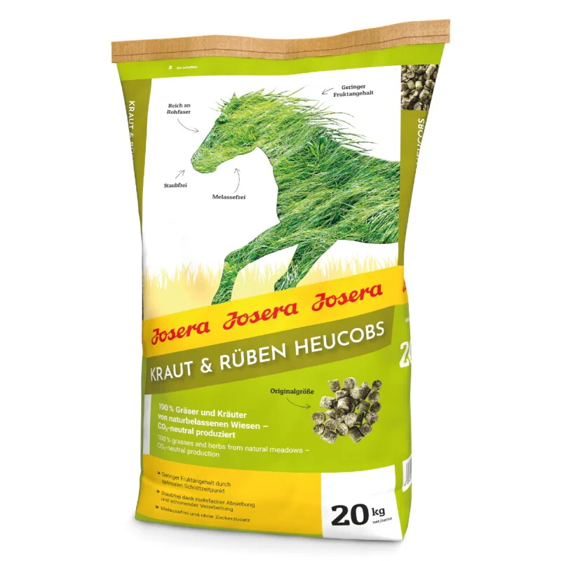 Pferdefutter Kraut & Rüben Heucobs 20 kg van Josera in Regular – productfoto