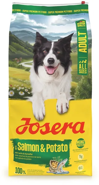 Salmon/Potato - all sizes adult - hondenvoer - 12,5 kg von Josera – Produktfoto 1 von 4