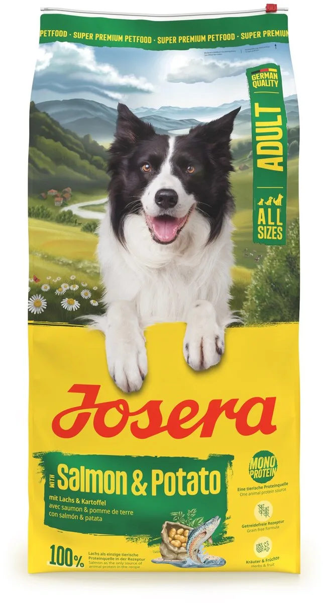 Salmon/Potato - all sizes adult - hondenvoer - 12,5 kg von Josera – Produktfoto 1 von 4