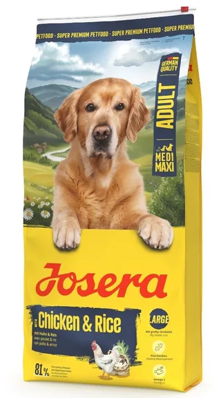Nourriture Pour Chiens Adultes Medi/maxi Chicken & Rice-12.5kg de Josera – photo produit 1 sur 4
