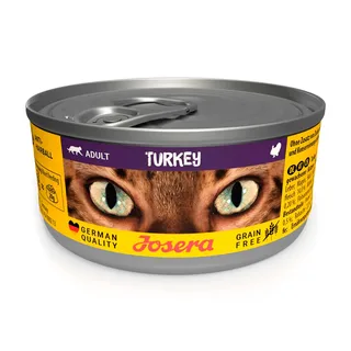 Nourriture Humide Pour Chats Turkey Tin 85g de Josera – photo produit 2 sur 2