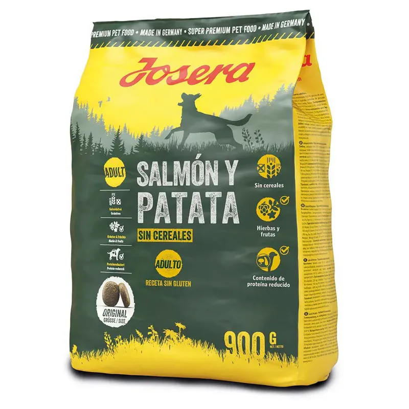Sac De Nourriture Pour Chien Saumon Et Pomme De Terre 5 Unités de Josera – photo produit 1 sur 3