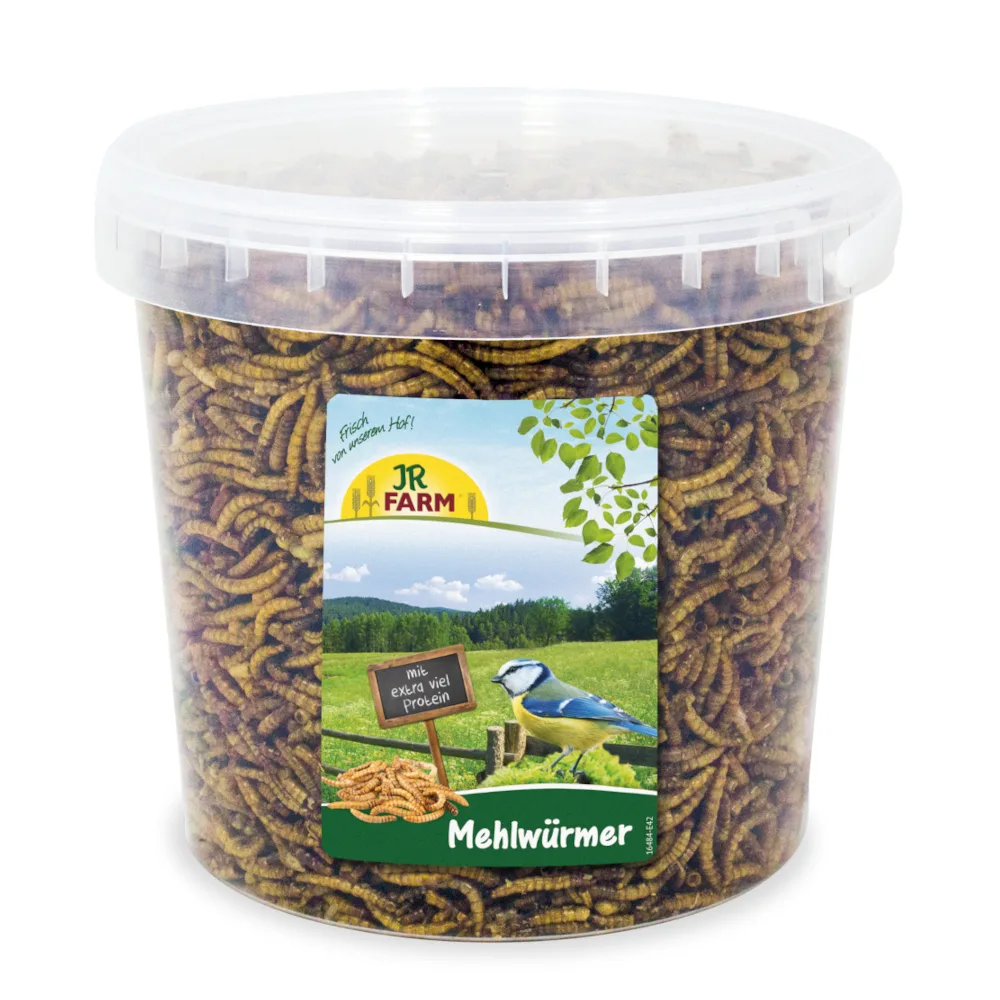 400g JR Farm meelwormen met extra proteïne vogelvoer de JR Farm – photo produit
