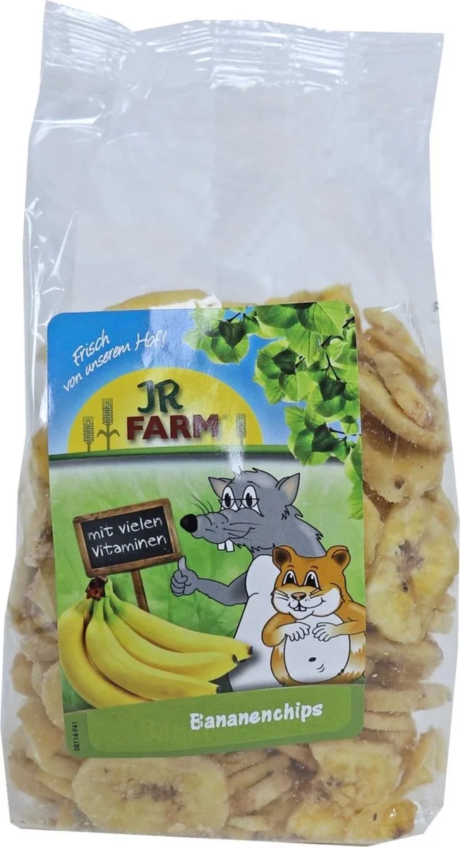 Bananen Chips 150gr van JR Farm – productfoto