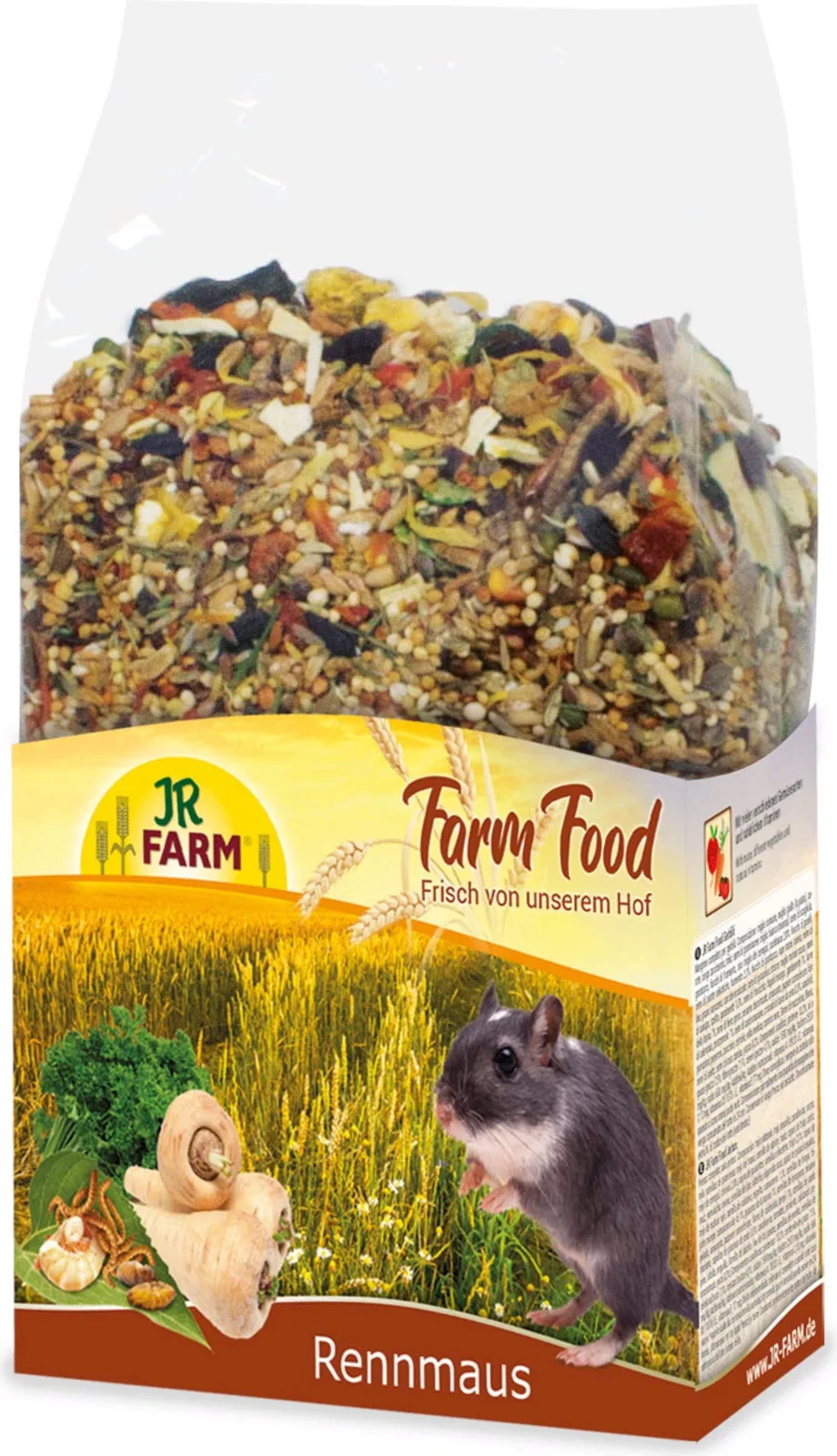 Farm Food Rennmaus Adult - 500 g fra JR Farm – produktbillede