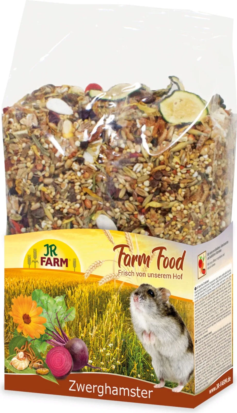 Farm Food Zwerghamster Adult - 500 g fra JR Farm – produktbillede