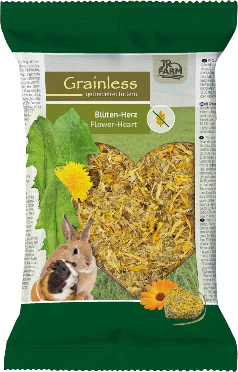 Grainless Blüten-Herz - 90 g van JR Farm – productfoto