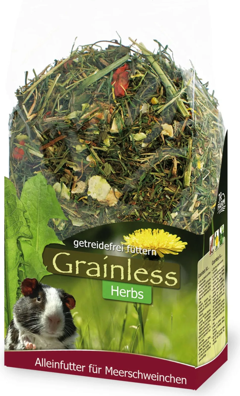 Grainless Herbs cavia, 400 g van JR Farm – productfoto