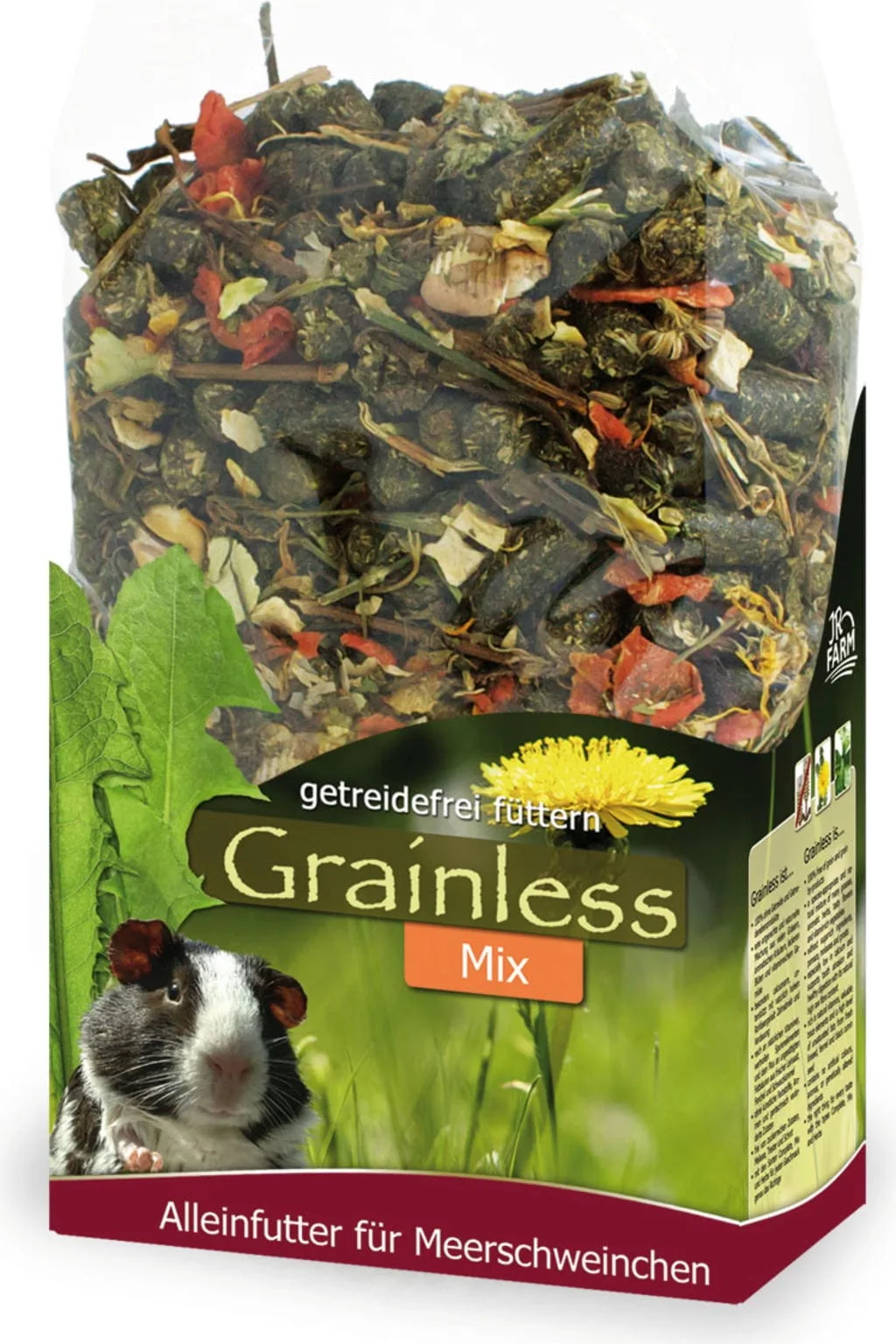 Grainless Mix cavia, 650 g van JR Farm – productfoto