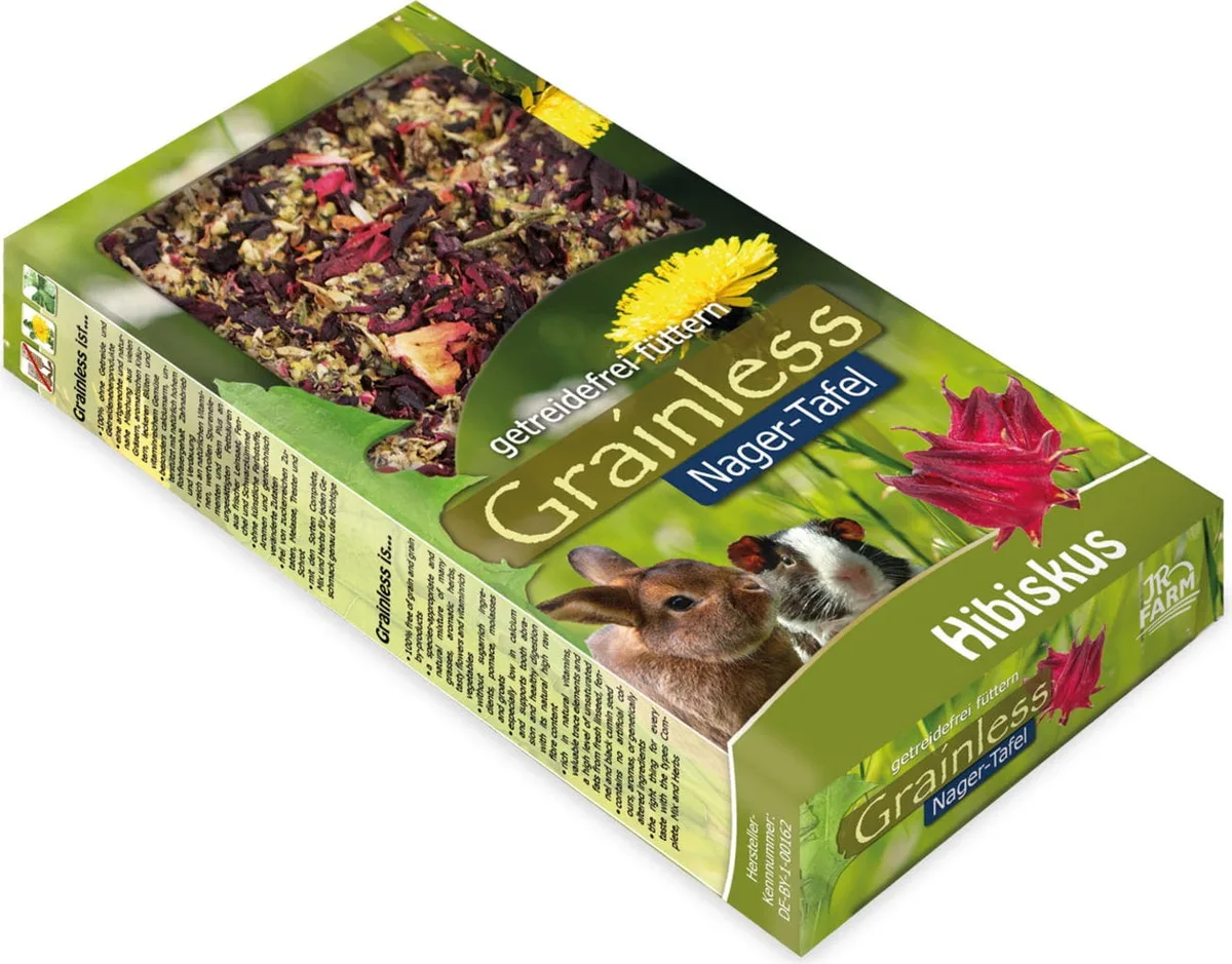 Grainless Nager-Tafel Hibiskus 1er - 1 Stk van JR Farm – productfoto