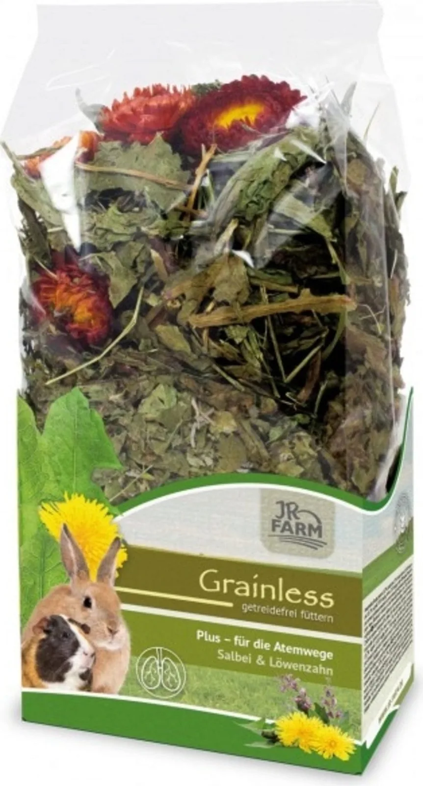 Grainless Plus Salbei und Löwenzahn - 100 g van JR Farm – productfoto