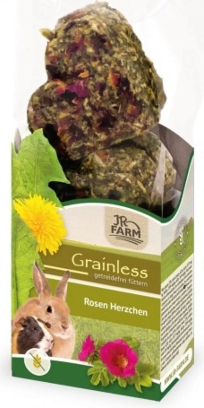 Grainless Rosen Herzchen - 105 g von JR Farm – Produktfoto