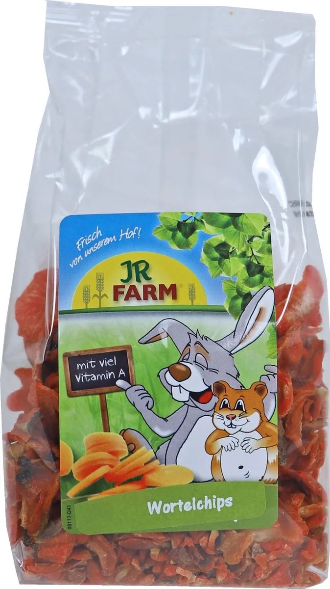 Groente Chips - Wortelchips - 125 g van JR Farm – productfoto