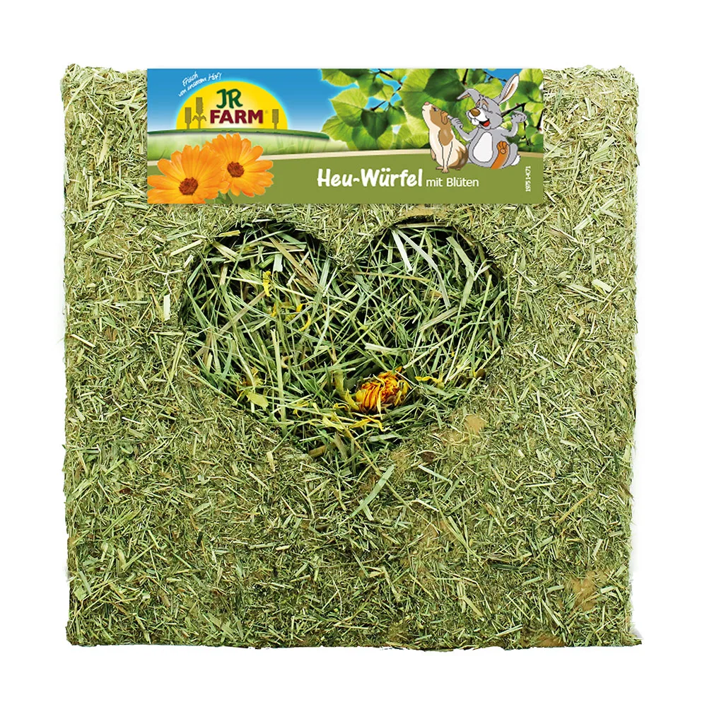 Hooi-Blok Met Bloemen - Dubbelpak: 2 x 450 g (groot) by JR Farm – product photo