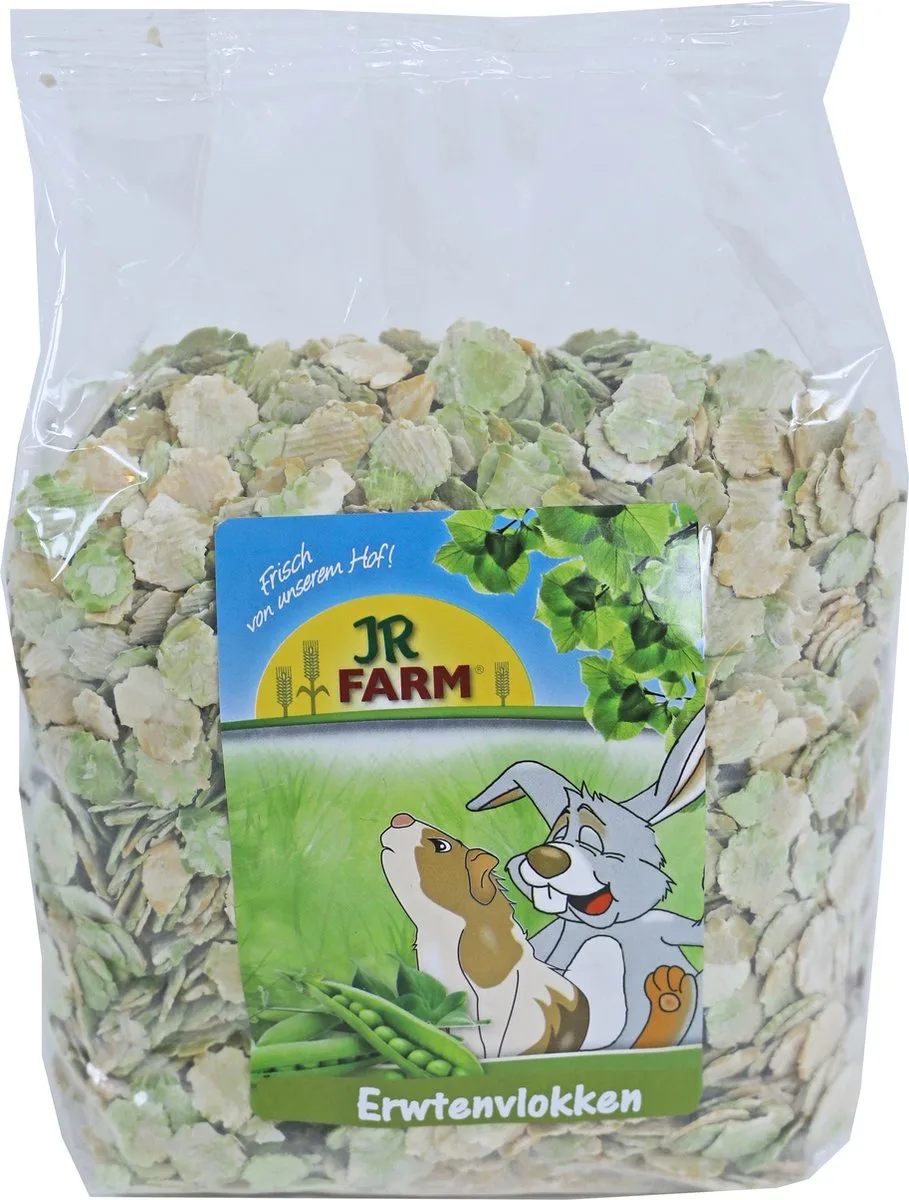 knaagdiersnack - erwtenvlokken - 1000 gram de JR Farm – photo produit