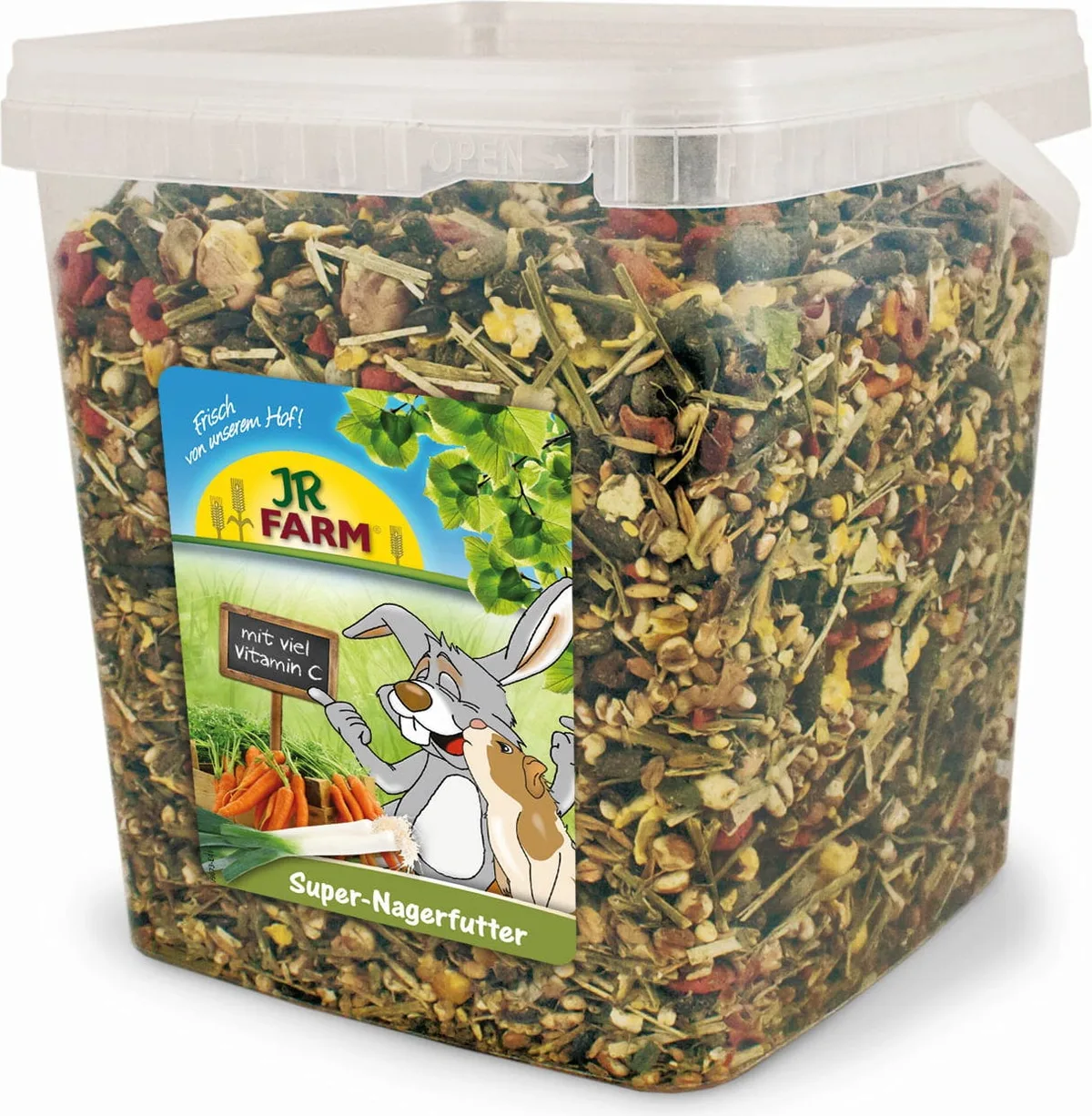 Super-Nagerfutter Eimer - 2,50 kg van JR Farm – productfoto