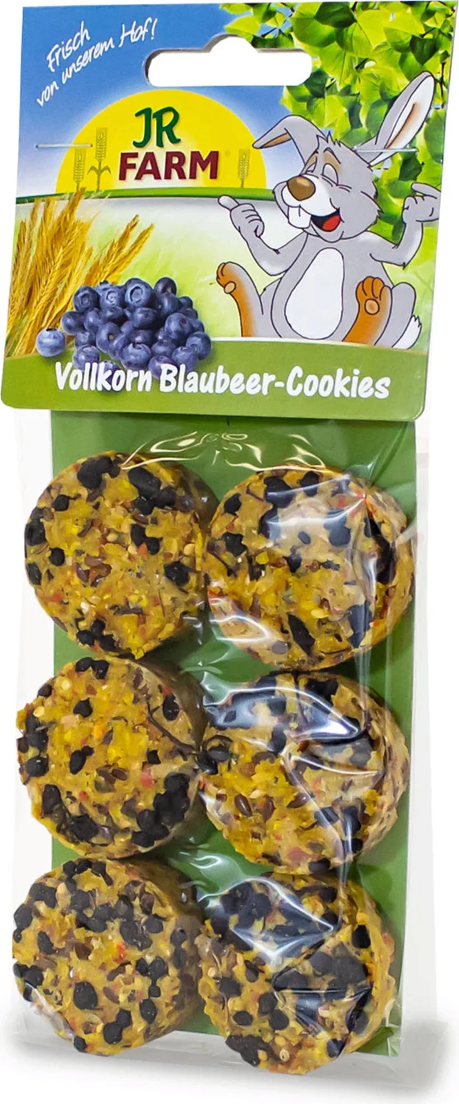 Vollkorn Blaubeer-Cookies - 80 g fra JR Farm – produktbillede