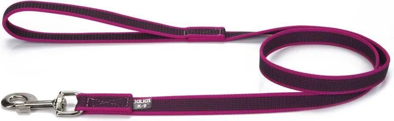 Anti Slip Hondenriem Met Handvat 1,2M (14Mm) fra Julius-K9 i Rød – produktbillede