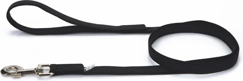 ANTI SLIP HONDENRIEM MET HANDVAT 1,2M (20MM) de Julius-K9 en Noir, Gris – photo produit