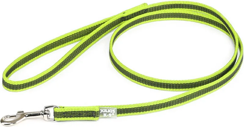 Anti-slip hondenriem met handvat - 1,2m de Julius-K9 en Jaune – photo produit