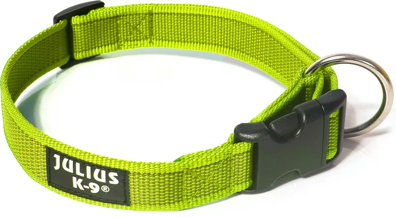 Collar Kraag Geel 27-42 cm fra Julius-K9 i Neon-grey – produktbillede