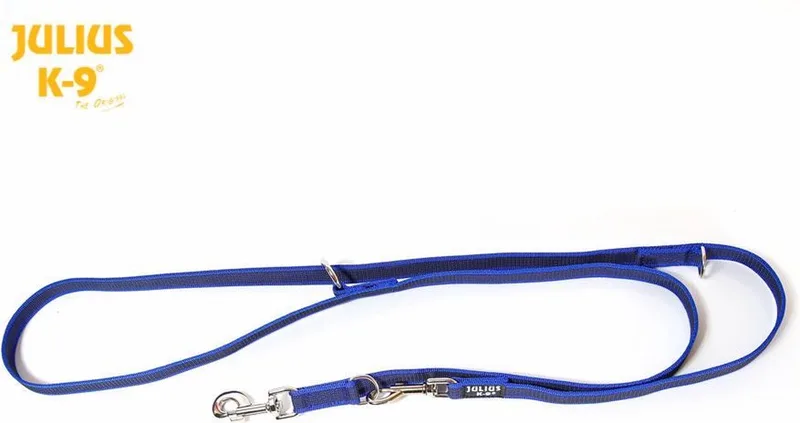 Dubbele Anti Slip Hondenriem 2,2M (20Mm) by Julius-K9 in Blue – product photo