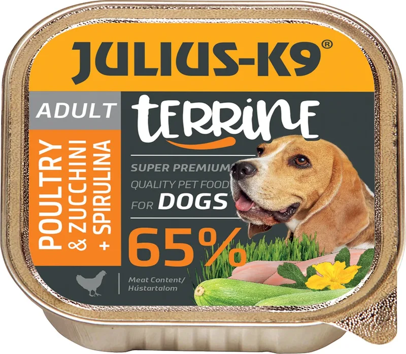 hondenvoer - Pate - Natvoer - Adult - Kip - 10 x 150g de Julius-K9 – photo produit